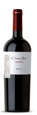 Cono Sur Fine Wines, 20 Barrels Merlot