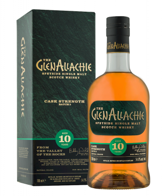 GlenAllachie, 10 Year Old Cask Strength Batch 2