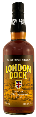 NF Liquor Corp, London Dock Dark Rum 40%