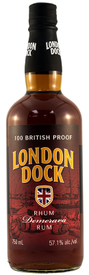 NF Liquor Corp, London Dock Dark Rum 57.1%