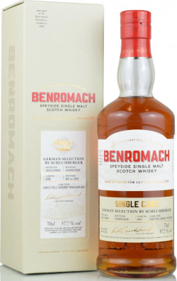 Benromach, Single Cask - Sherry Hogshead #351, 2012