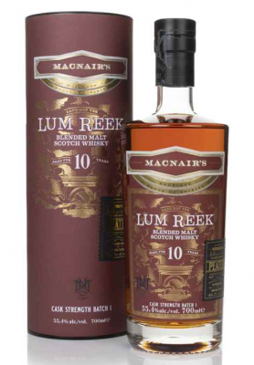 GlenAllachie, MacNair's Lum Reek 10 Year Old Cask Strength