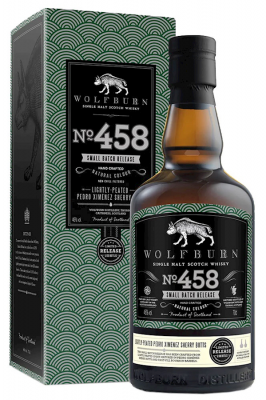 Wolfburn, Batch 458 Lightly Peated PX Sherry