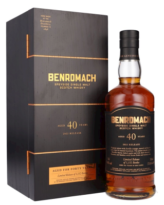 Benromach, 40 Year Old 2022 Edition