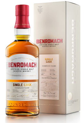 Benromach, Single Cask - Bourbon Barrel #44, 2012