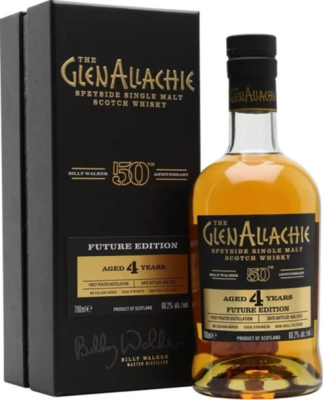 GlenAllachie, Billy Walker 50th Anniversary 4 Year Old Peated