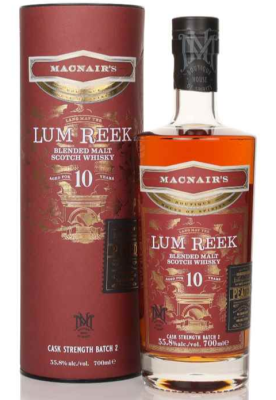 GlenAllachie, MacNair's Lum Reek 10 Year Old Cask Strength Batch 2