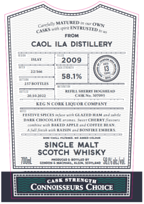 Gordon & Macphail, Connoisseur's Choice Caol Ila 2009 #307095