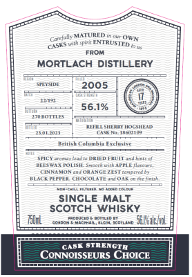 Gordon & Macphail, Connoisseur's Choice Mortlach 2005 #18602109