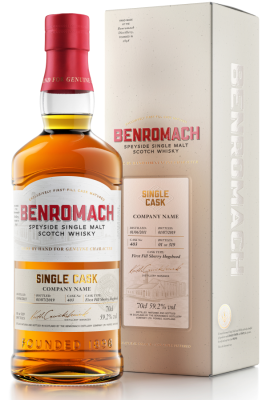 Benromach, Single Cask - Bourbon Barrel #134, 2007