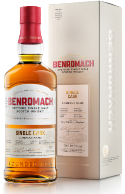 Benromach, Single Cask - Bourbon Barrel #34, 2003