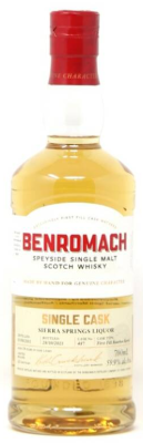 Benromach, Single Cask - Bourbon Barrel #487, 2011