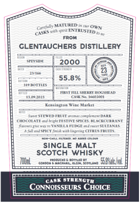 Gordon & Macphail, Connoisseur's Choice Glentauchers 2000