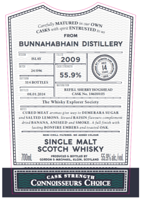 Gordon & Macphail, Connoisseur's Choice Bunnahabhain 2009, 2009