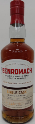 Benromach, Single Cask - Bourbon Barrel #437, 2014