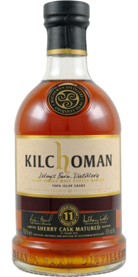 Kilchoman, 100% Islay Sherry Cask Matured 11 Year Old