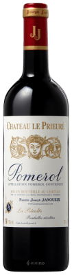 Janoueix, Château Le Prieuré Pomerol, 2017